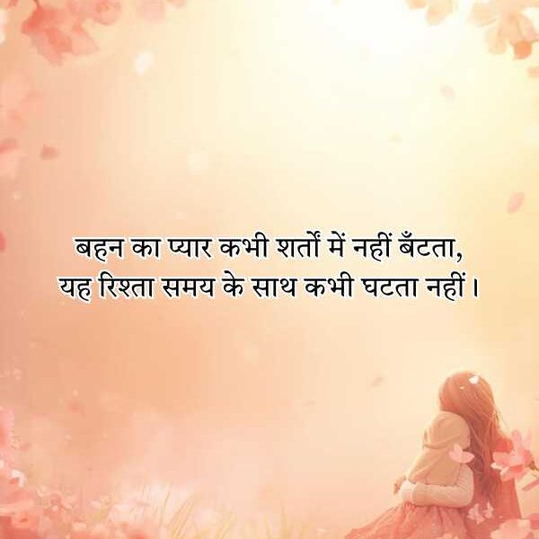 Best Sister Shayari in Hindi