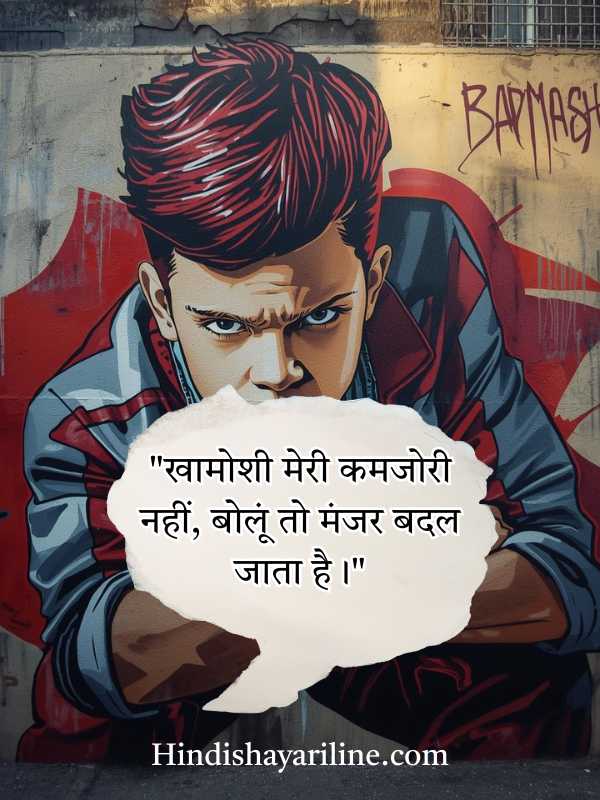Badmashi Quotes in Hindi