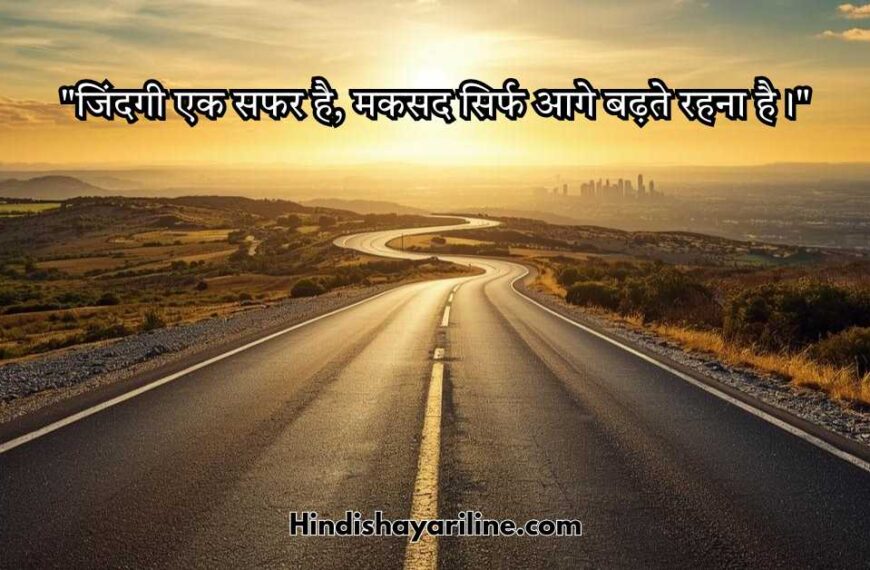 Zindagi ka Safar Quotes in Hindi