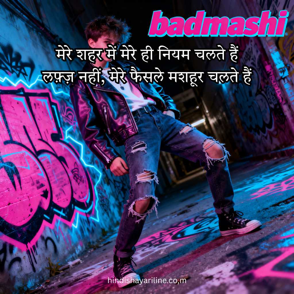 Best Badmashi Status in Hindi