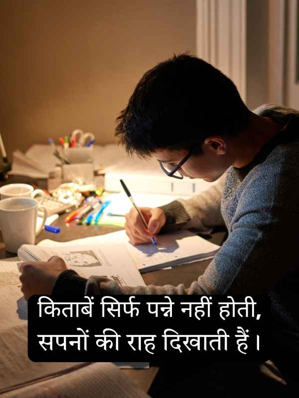 2 Line Study Shayari in Hindi​