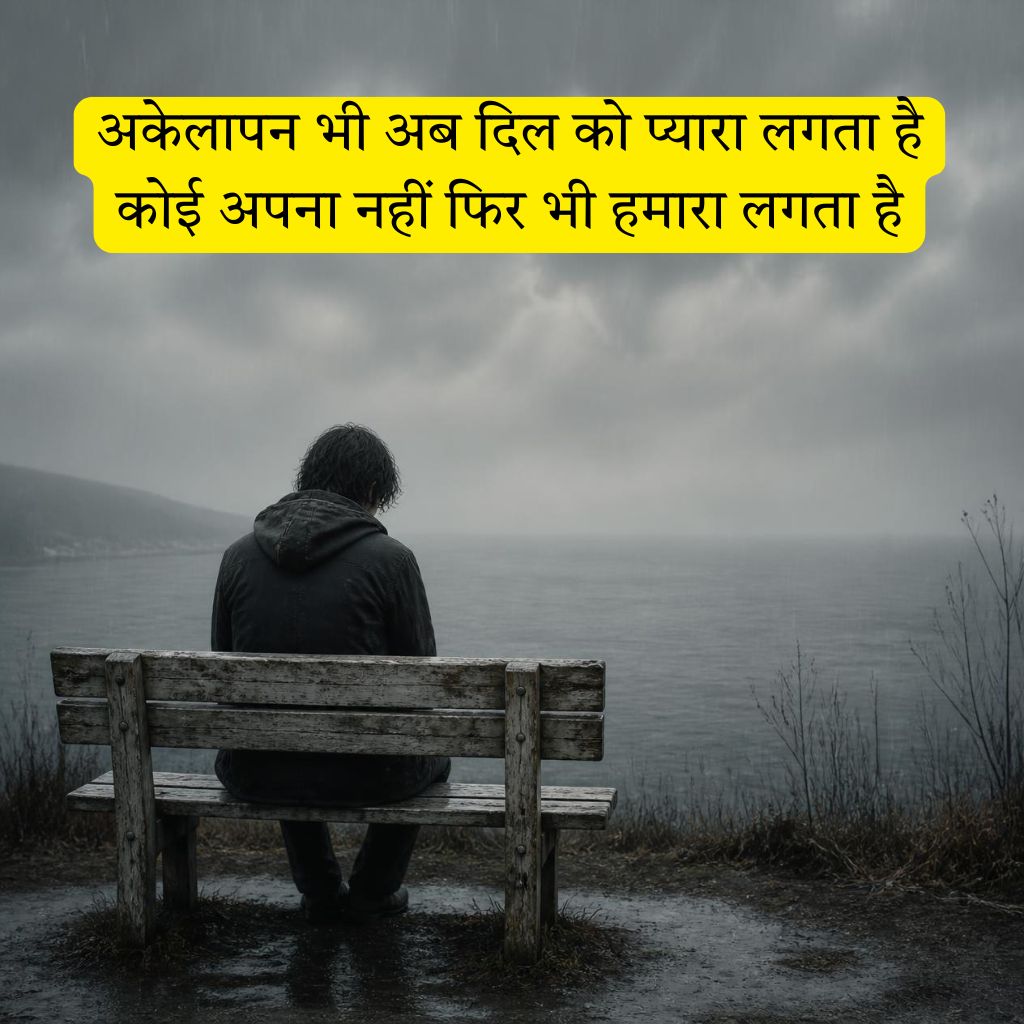 sad Akelapan Shayari In Hindi