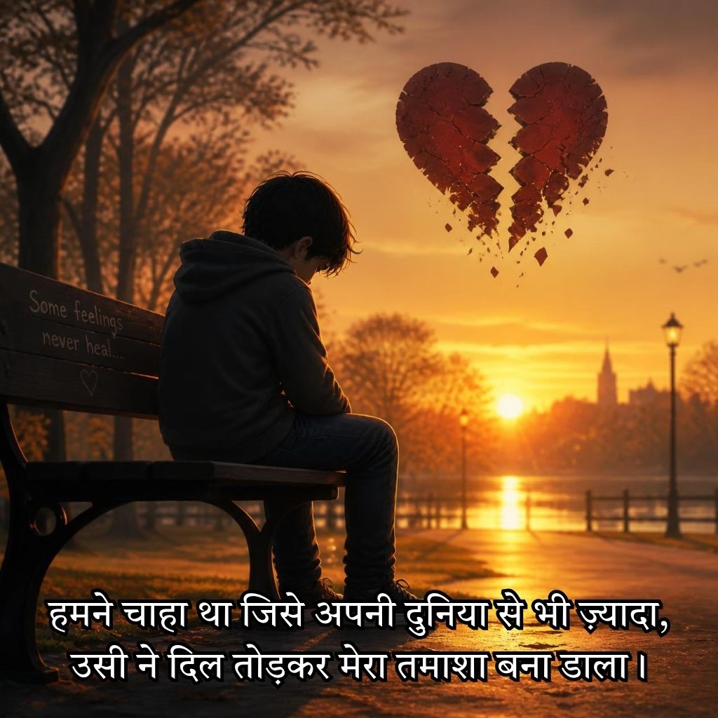 Heart Broken Shayari in Hindi for Boyfriend